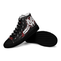 Image 2 of Doc Gruesome high top canvas shoes
