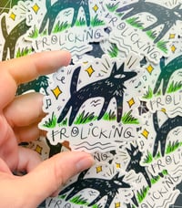 Image 1 of FROLICKING Sticker