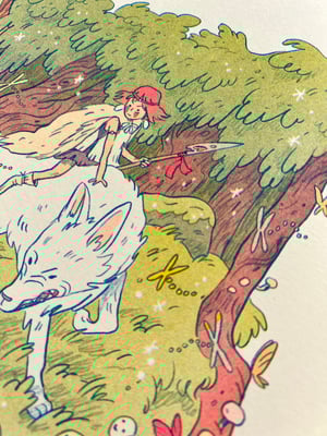 Large Princess Mononoke Print