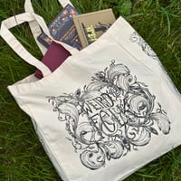 Image 4 of Weird as Folk Tote Bag