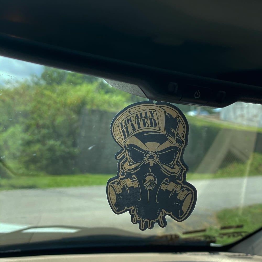 Image of Locally hated Air freshener  (black ice) 