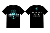 Image 6 of 2025 Boys Jr 3SSB, 3 Stripes, Teal Exclusive Player Package