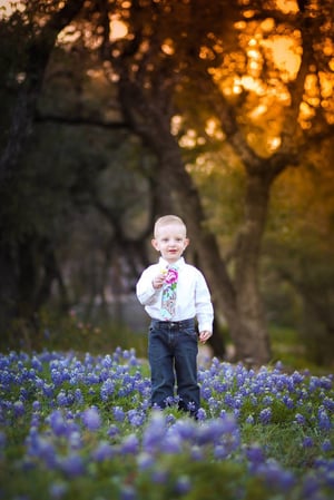Image of Texas Bluebonnet Session - Private Property 
