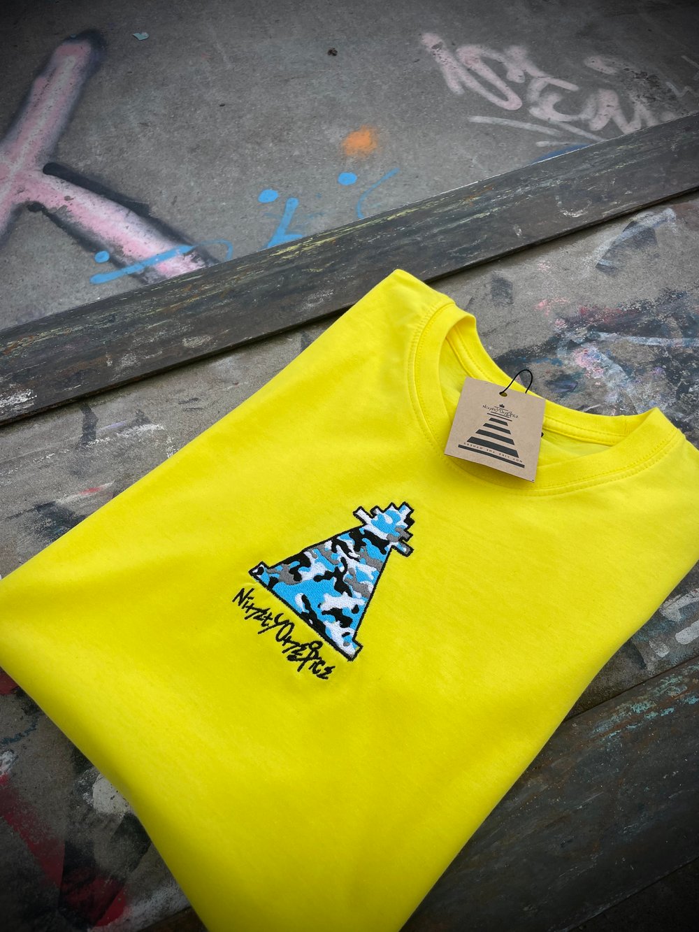 Image of Yellow Camo Tee