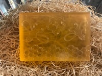 Image 2 of Tangy Tangerine Honeybee Glycerin Body Bar