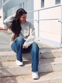 Image 1 of Sudadera bordada "Primero café"