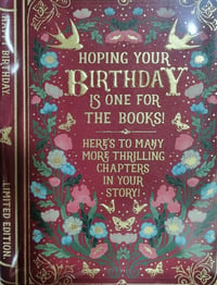 Image 3 of Happy Birthday Card - Vintage Book