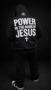 Image 2 of Power of the name of Jesus hoodie 