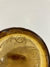 Image 2 of Amber Trinket Pot and Pin Dish
