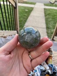 Image 3 of Moss Agate Sphere