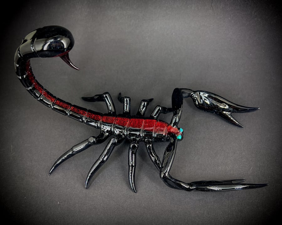 Image of Black & Red Dichroic Scorpion