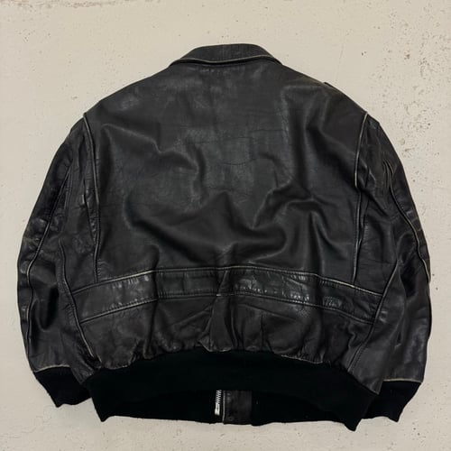 Image of 1990s Schott Leather Jacket, Size Large