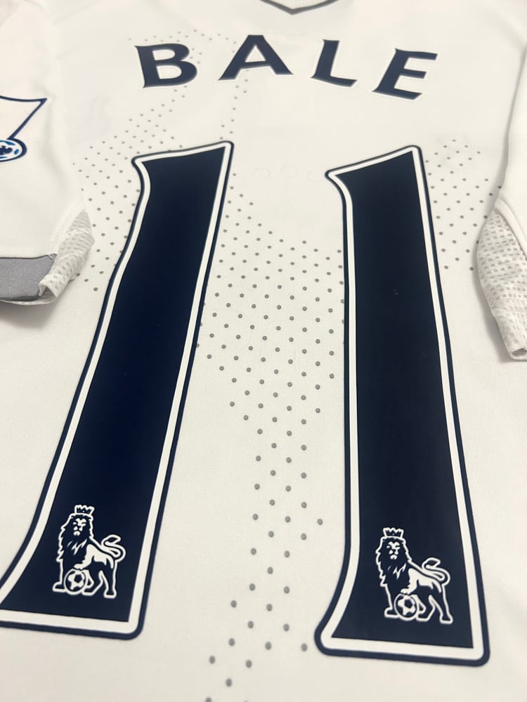 Image of Tottenham Hotspur “BALE 11” 2012/13 Home Shirt + PL patches (XXL)