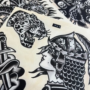 Image of Blackwork Flash set