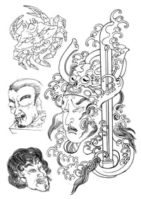 Image 2 of “TATTOODESIGNS” by MICHAEL RASETTI