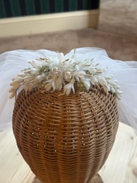 Image 14 of 1950s Wax Flower Veil 
