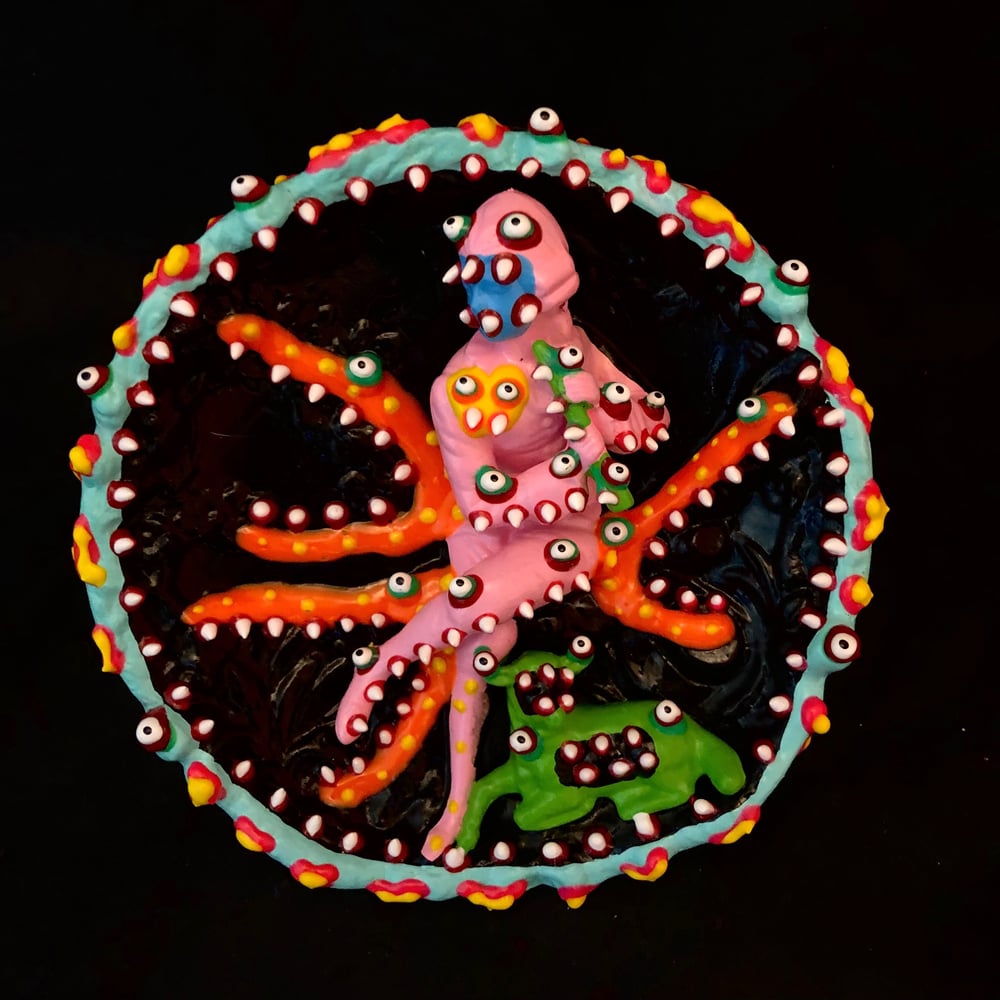 Image of Hanging Out With A Wall Hang 6x6 (wall hanging)