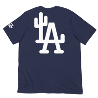 Image 3 of LOWER AZ LA Cactus White Unisex t-shirt