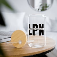 Image 2 of LPN SIPPER GLASS, 16OZ