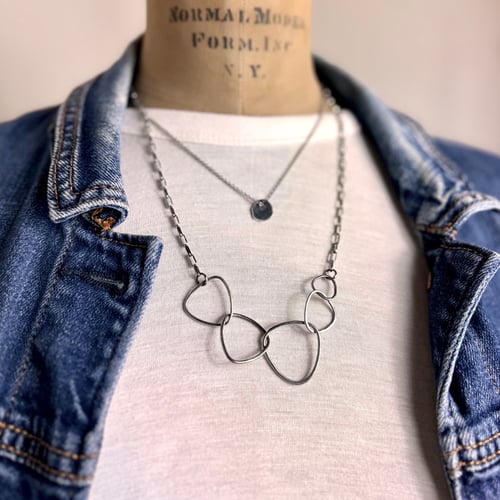 Image of five x necklace 