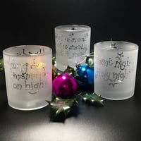 Image 4 of ‘Ding Dong Merrily On High!’ Christmas tealight holder