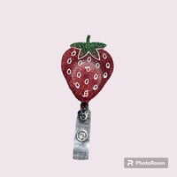 Strawberry Badge Reel🍓