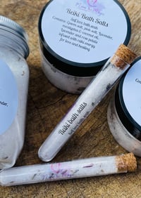 Reiki bath salt tube 