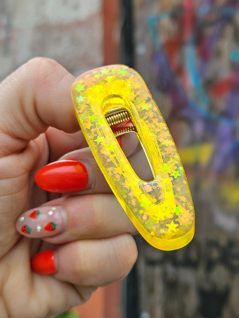Image of Yellow Barrette