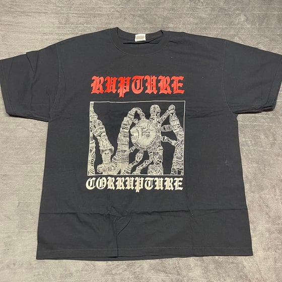 Image of RUPTURE “corrupture” (Extra Large, 2 sided)