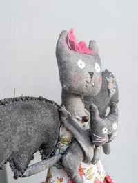 Image 4 of Custom Order for A. Bat Cat and her friend 