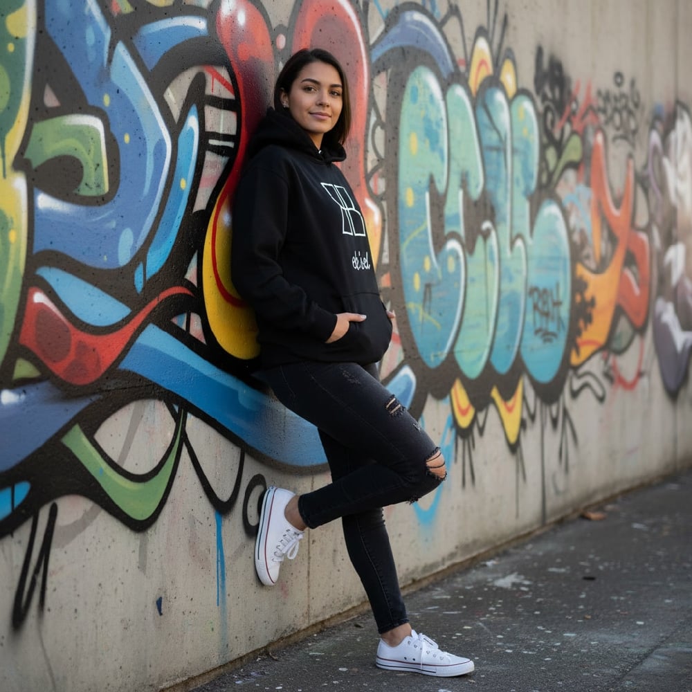 O.G. Black Script Hoodie