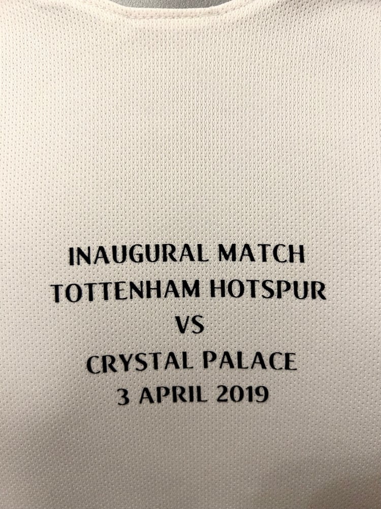 Image of Tottenham Hotspur “SON 7” 2018/19 Inaugural Home Shirt + PL patches (L)