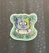 Alien Cat Sticker