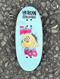 Image 1 of Heroin Mini Egg Fingerboard Deck