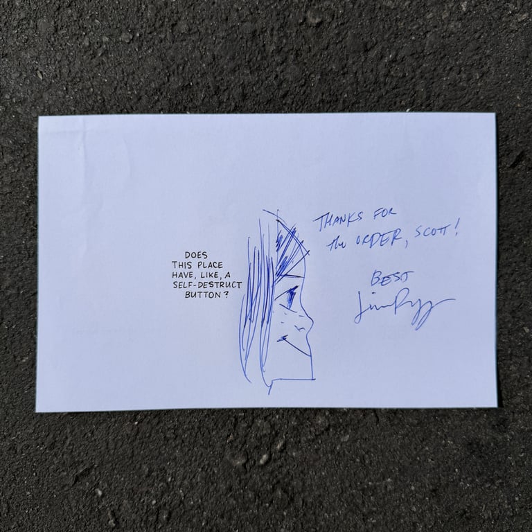 Street Angel Set w/ Original Art by Jim Rugg Image 3