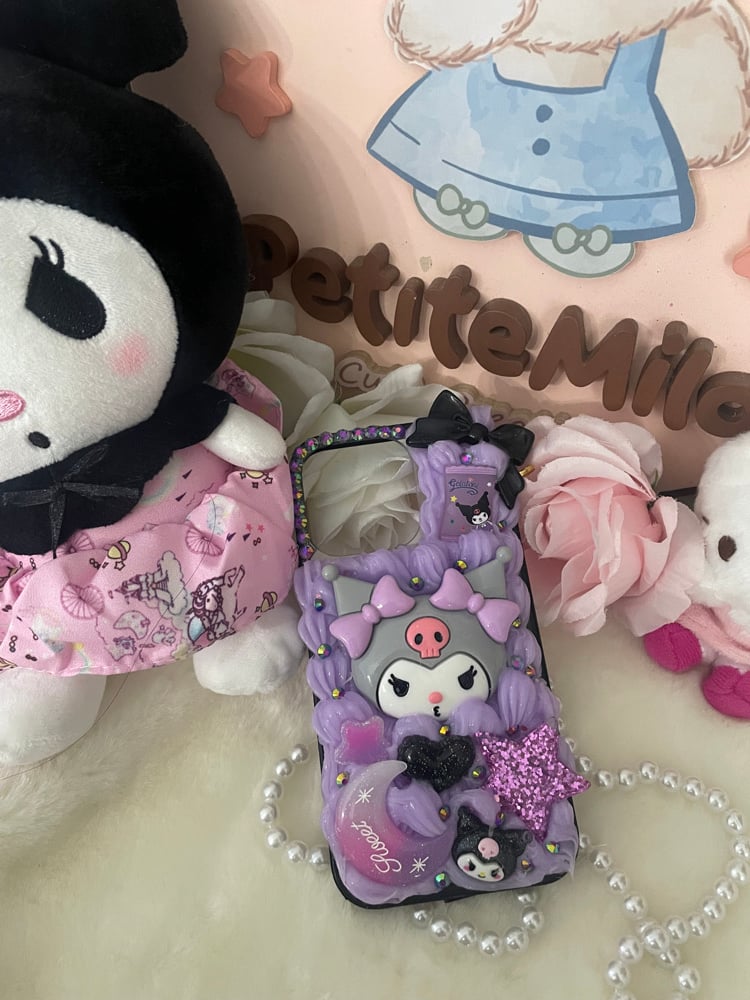 kuromi purple decoden phonecase PM7