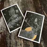 Image 5 of Yule Cards ~ Pack of Two