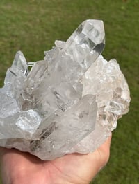 Image 6 of Clear Quartz Points Cluster Statement Piece #2186