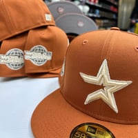 Image 1 of New Era 59Fifty Rust Orange Seashell