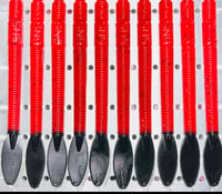 Bright red Translucent Nightmare Solid tail 
