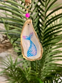 Mermaid Tail Oyster Bag Charm