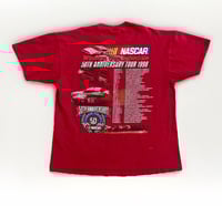 Image 2 of VTG 90s NASCAR 50th Anniversary Tee Sz L