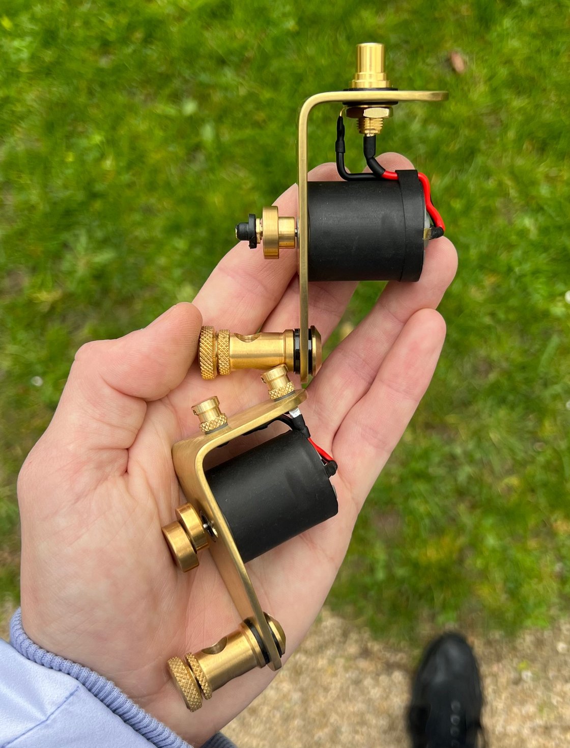 Image of brass machine (14V Japanese motor)