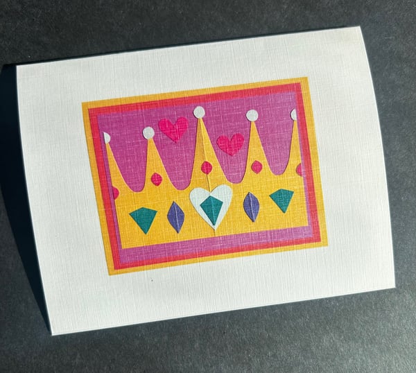Image of Crown Paper Art