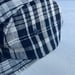 Image of Indigo Check Outdoor caps 002