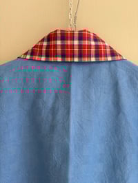 Image 5 of Blue shirt with checks (m/l)
