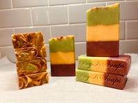 Image 1 of APPLE BOURBON. -  GOAT MILK  net wt 6oz. 