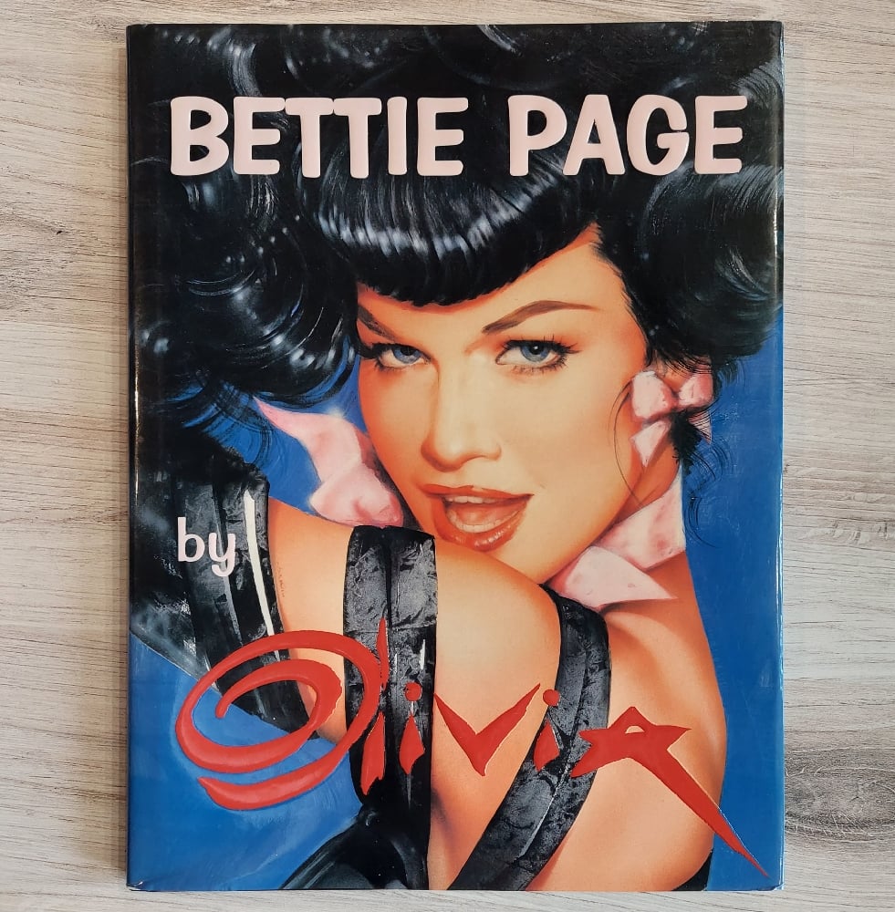 Bettie Page, by Olivia De Berardinis - SIGNED