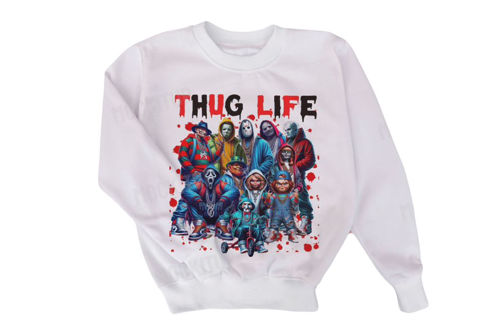 THUG LIFE Crewneck Sweatshirt