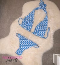 Blue D Halter Bikini